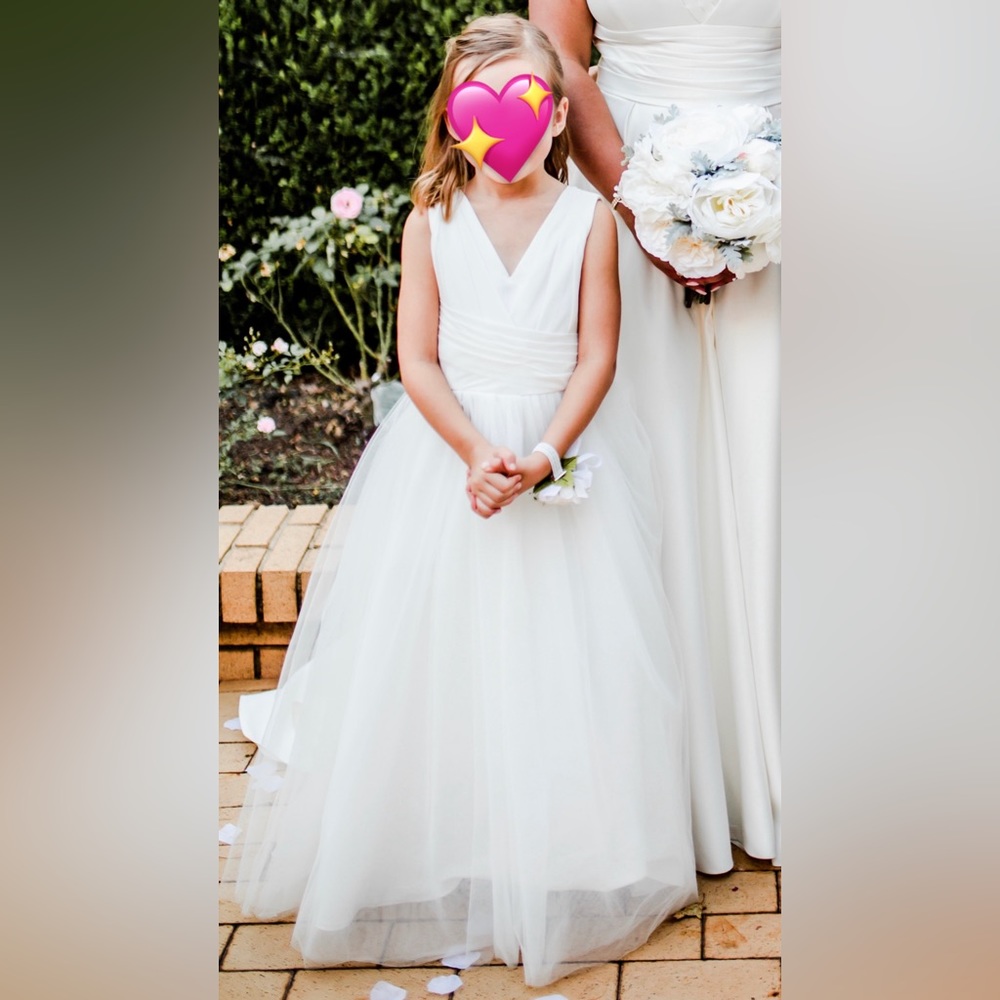 Flower Girl Dress Size 5 Like New